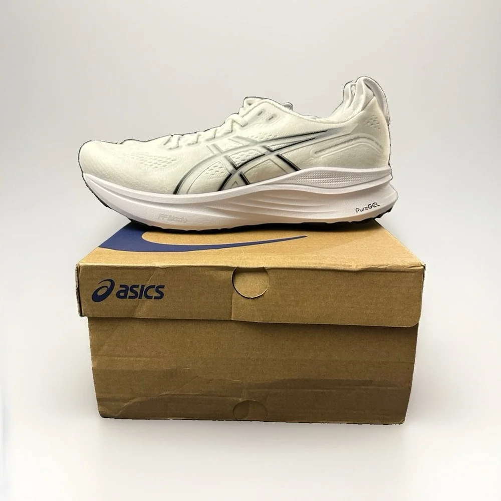Size 9.5 - ASICS Gel Kayano 32 White Pure Silver